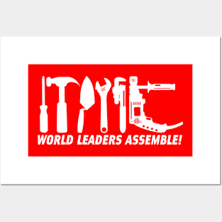 WORLD LEADERS ASSEMBLE! #2 Posters and Art